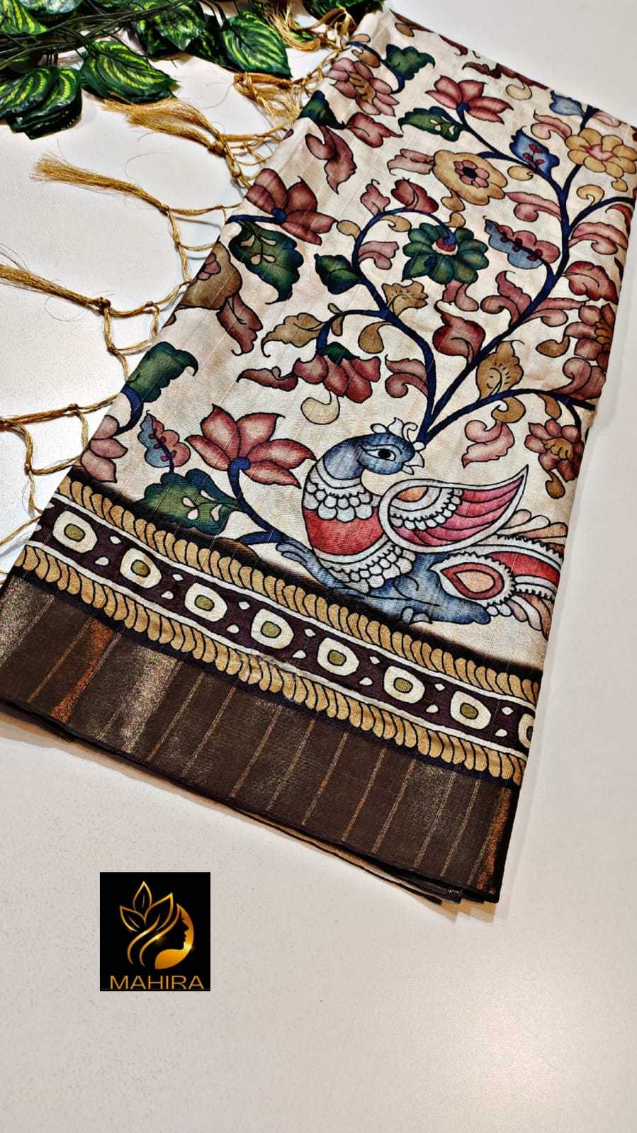 Ynf Tussar Silk KESH575 Lajwanti Sarees Festive Collections Wholesale Designer Sarees Tussar Sarees Onam Collections Manufacturer- Kapda Export