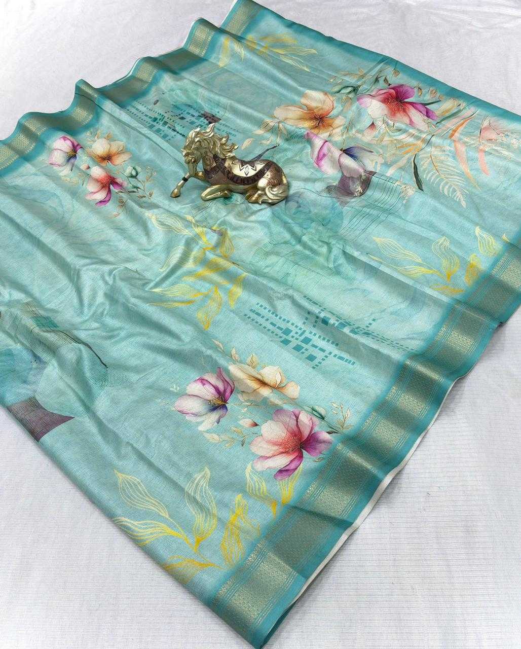 Ynf Tussar Silk KESH692 BARKHA Sarees Festive Collections Wholesale Printed Sarees Silk Sarees Tussar Sarees Manufacturer- Kapda Export