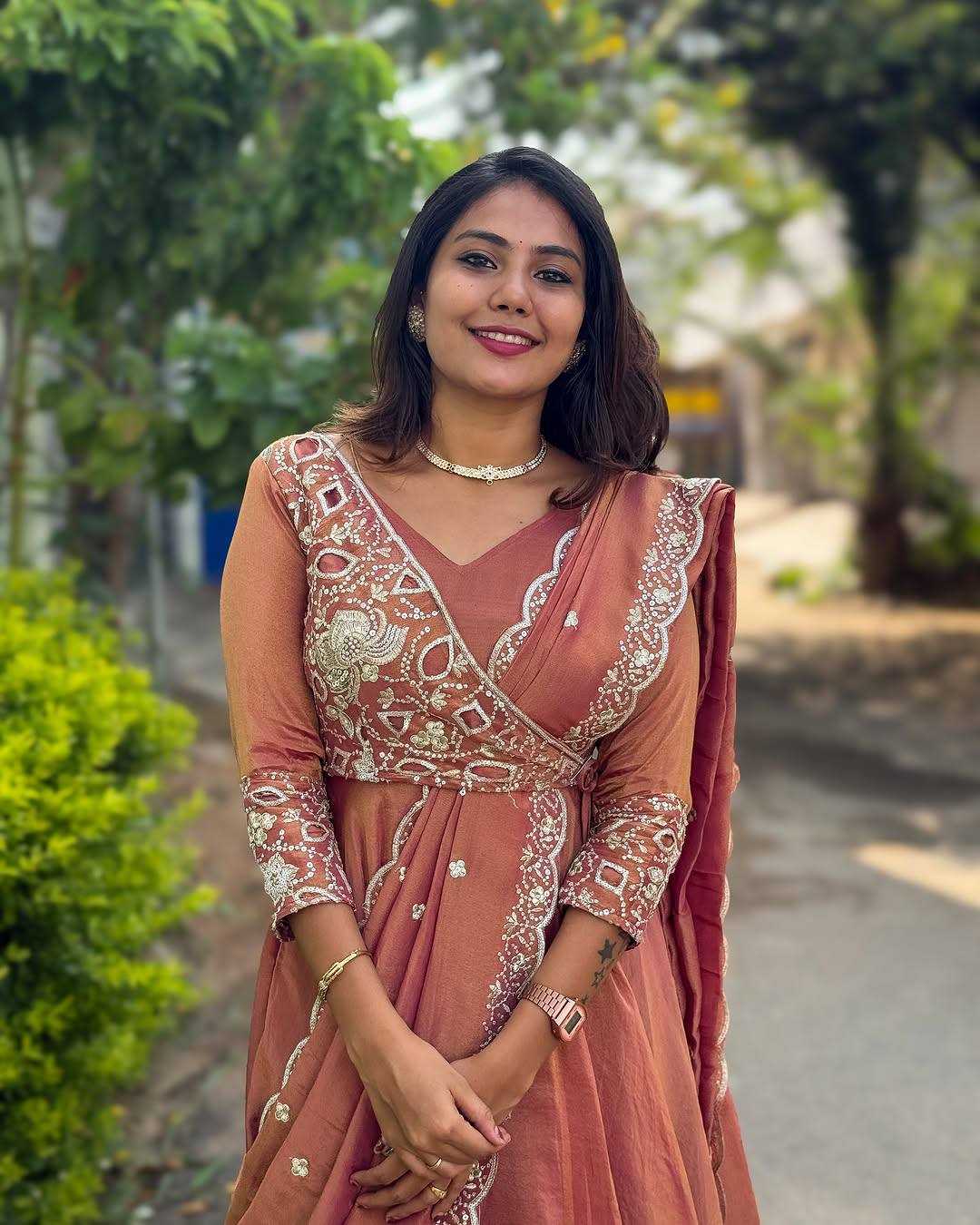 Ynf Vichitra Silk KESH210 2556 Gowns Wholesale Fancy Gowns Embroidery Gowns Designer Gowns Manufacturer- Kapda Export