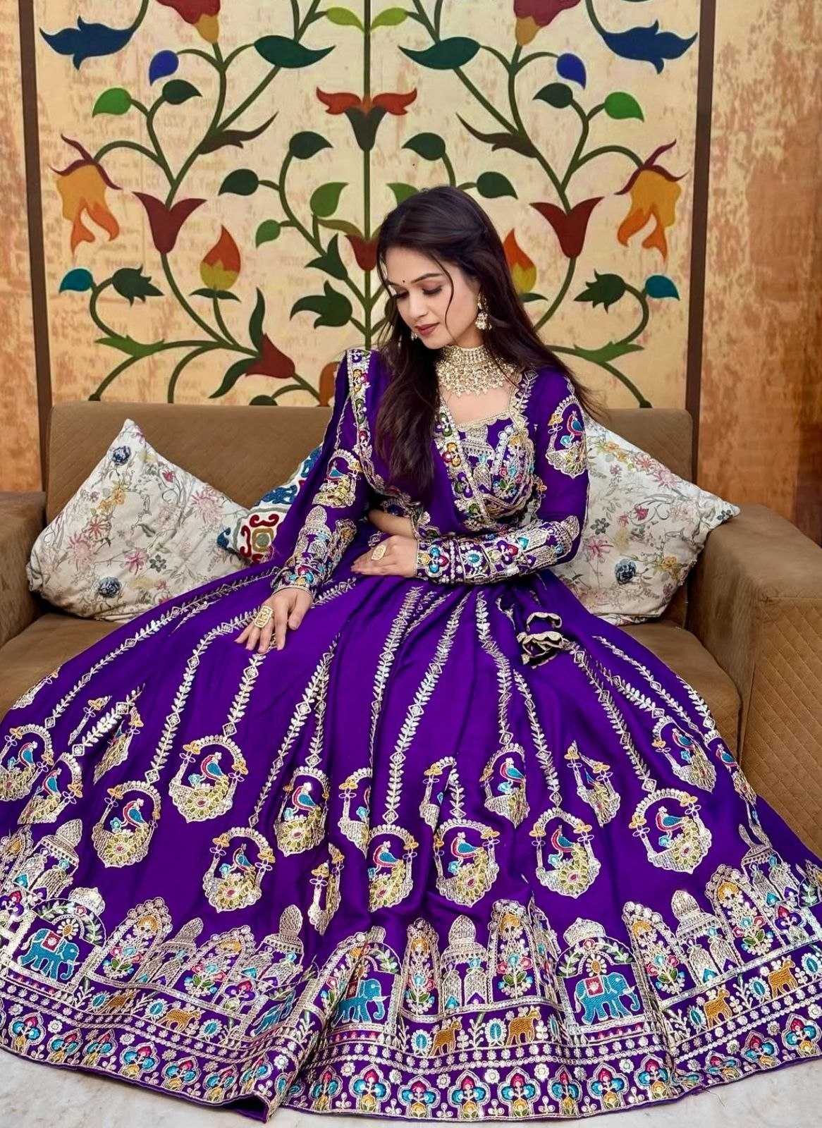 Ynf Vichitra Silk KESH497 317 Lehengas Wholesale Designer Lehenga Wedding Lehenga Embroidered Lehenga Manufacturer- Kapda Export