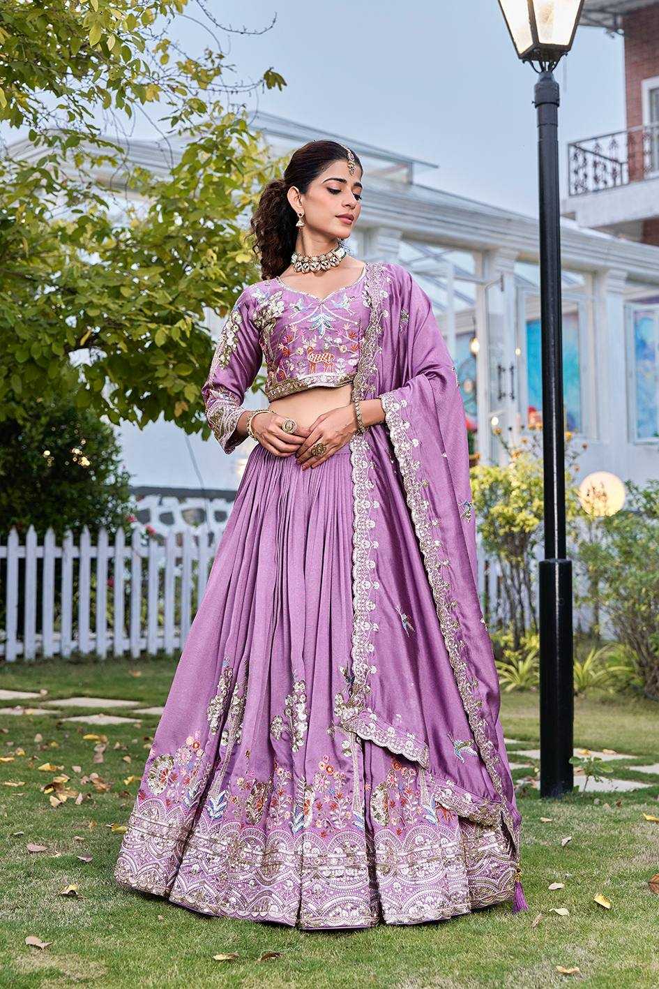 Ynf Vichitra Silk KESH498 162 Lehengas Wholesale Designer Lehenga Traditional Lehenga Wedding Lehenga Manufacturer- Kapda Export