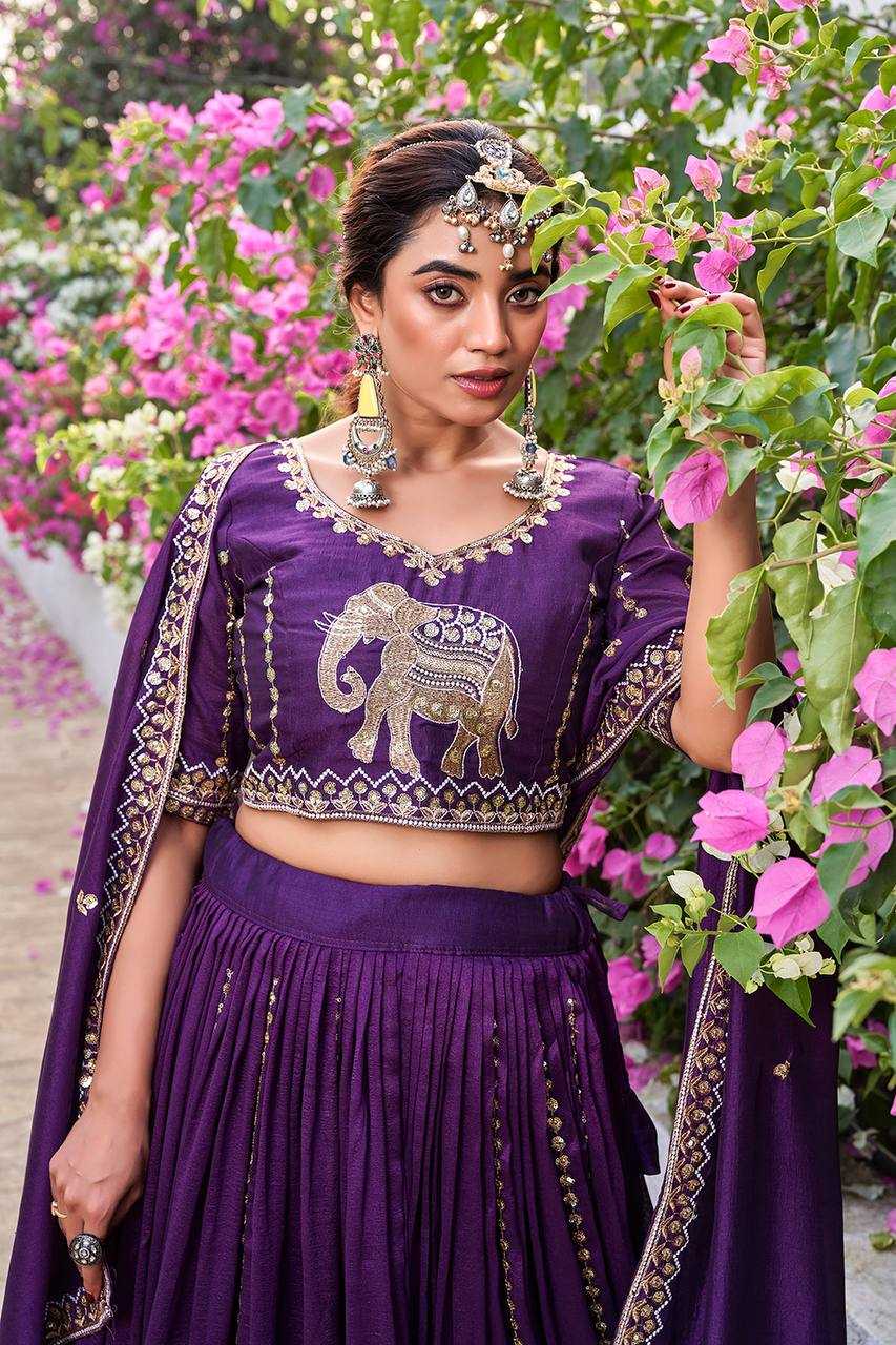 Ynf Vichitra Silk KESH498 165 Lehengas Wholesale Designer Lehenga Traditional Lehenga Wedding Lehenga Manufacturer- Kapda Export