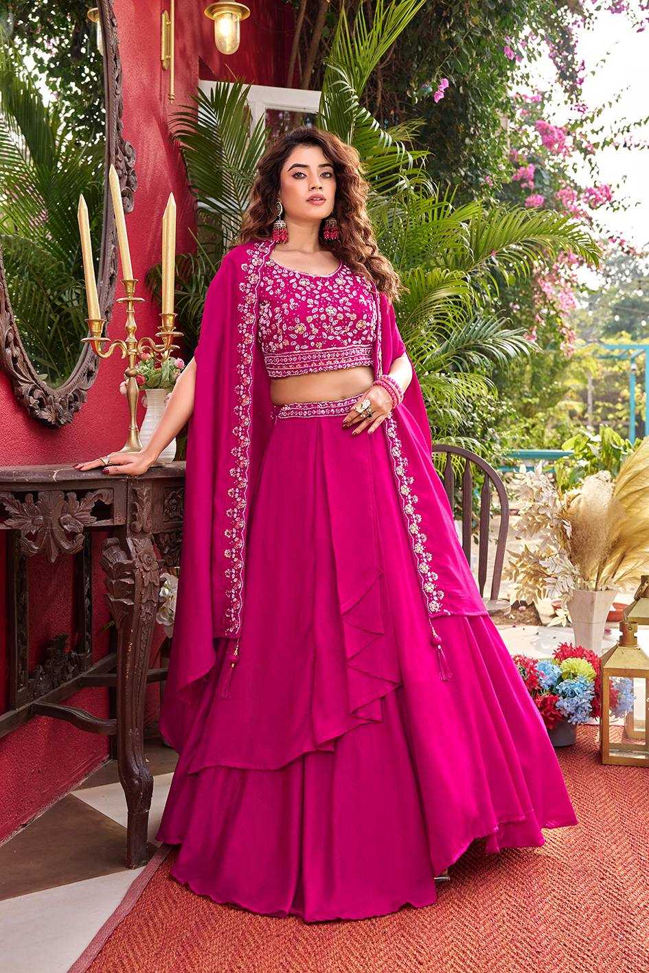 Ynf Vichitra Silk KESH498 169 Lehengas Wholesale Designer Lehenga Traditional Lehenga Wedding Lehenga Manufacturer- Kapda Export