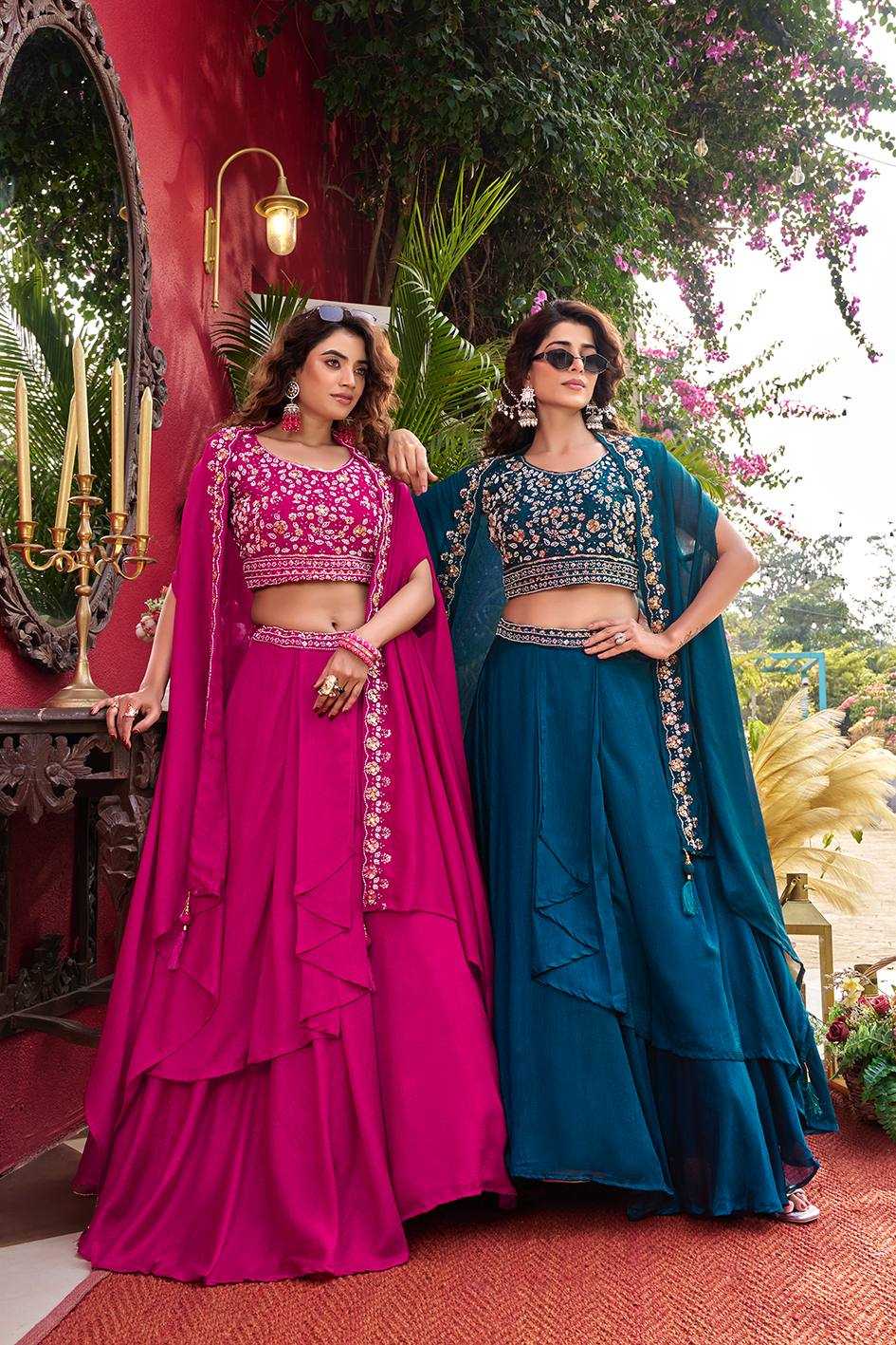 Ynf Vichitra Silk KESH498 169 Lehengas Wholesale Designer Lehenga Traditional Lehenga Wedding Lehenga Manufacturer- Kapda Export