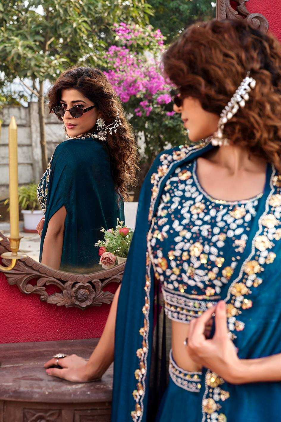 Ynf Vichitra Silk KESH498 169 Lehengas Wholesale Designer Lehenga Traditional Lehenga Wedding Lehenga Manufacturer- Kapda Export