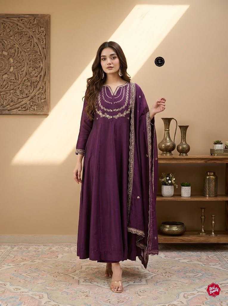 Ynf Vichitra Silk KESH536 3509 Kurti Wholesale Festive Kurtis Designer Kurtis Embroidered Kurtis Manufacturer- Kapda Export