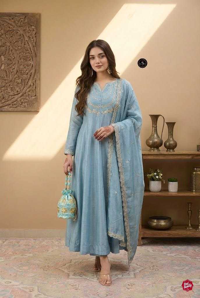 Ynf Vichitra Silk KESH536 3509 Kurti Wholesale Festive Kurtis Designer Kurtis Embroidered Kurtis Manufacturer- Kapda Export