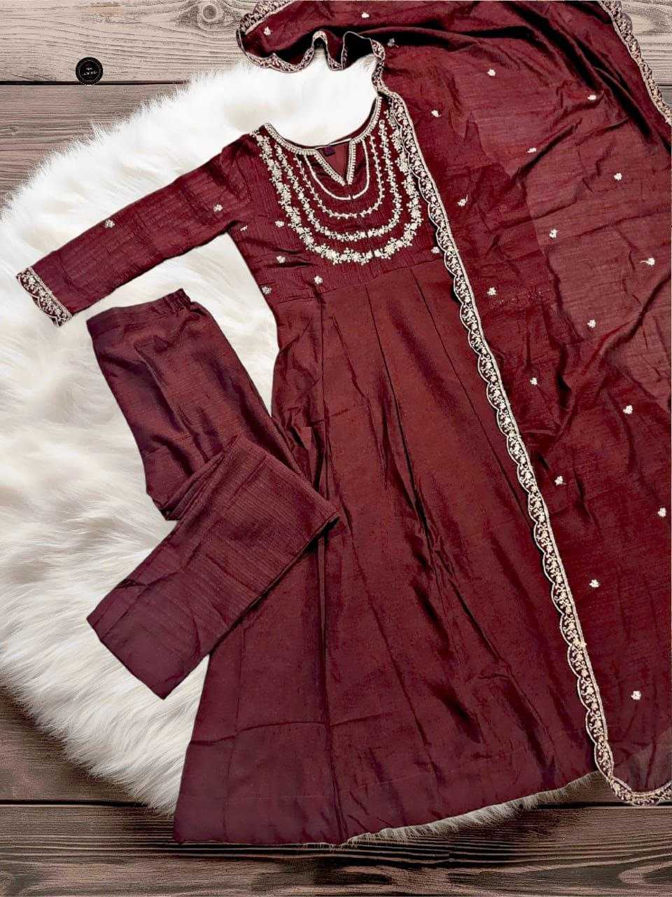 Ynf Vichitra Silk KESH536 3509 Kurti Wholesale Festive Kurtis Designer Kurtis Embroidered Kurtis Manufacturer- Kapda Export