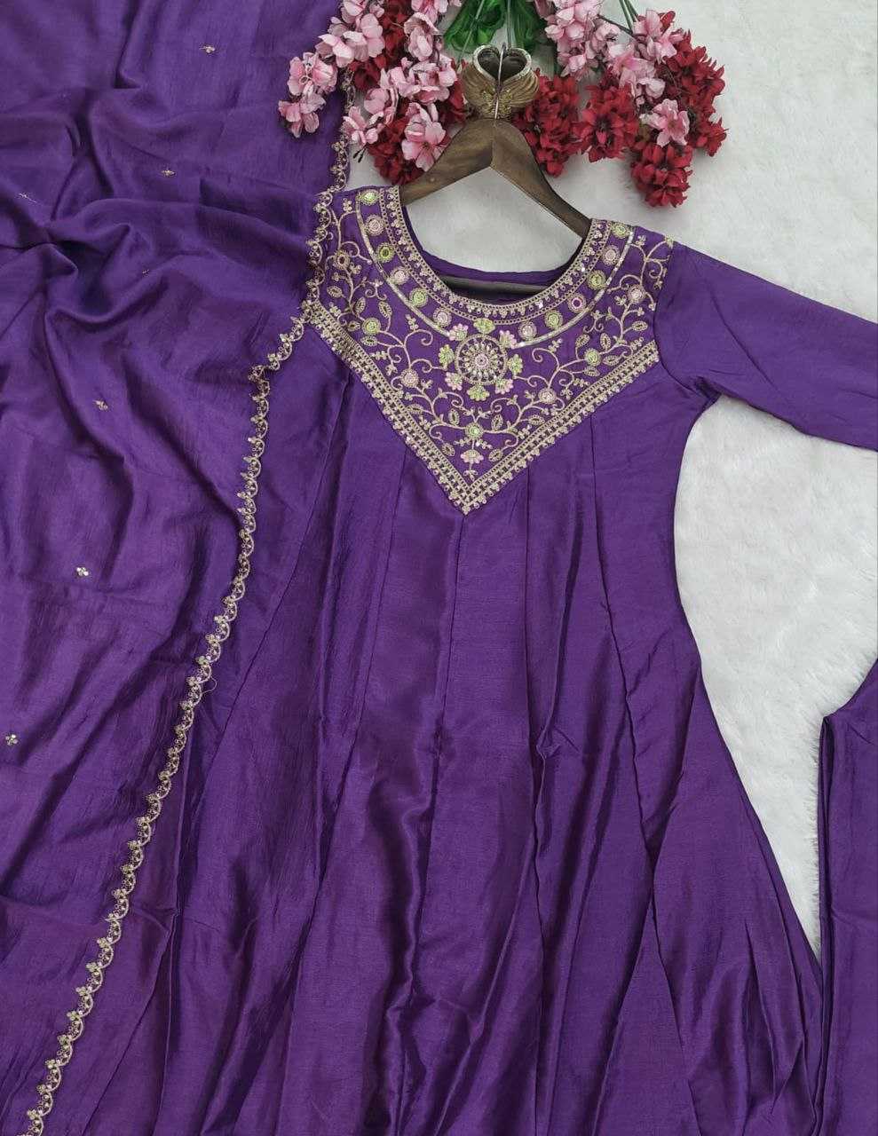 Ynf Vichitra Silk KESH536 Vichitra Kurti Wholesale Fancy Kurti Embroidered Kurtis Half Sleeve Kurtis Manufacturer- Kapda Export