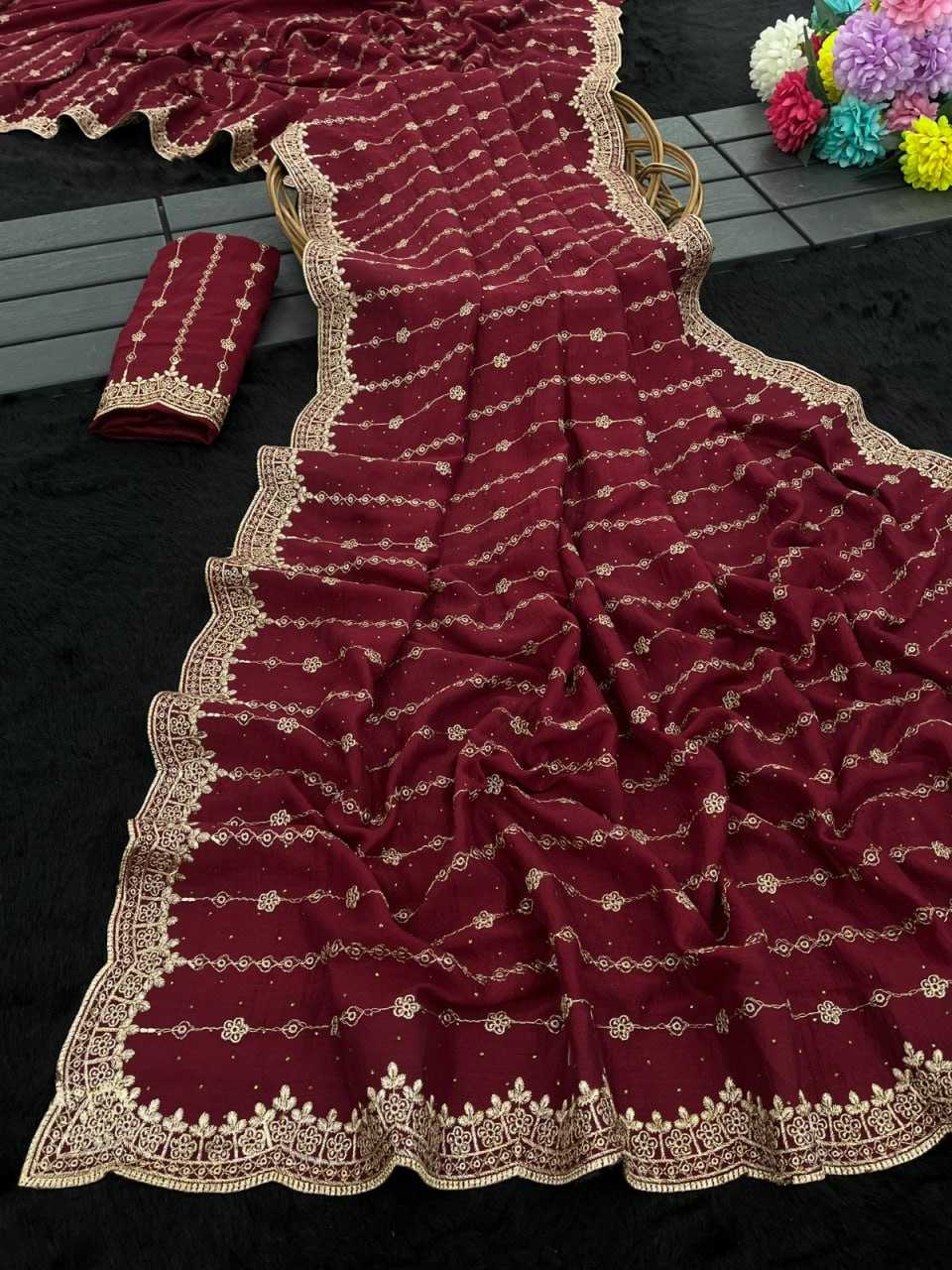 Ynf Vichitra Silk KESH651 Manki Sarees Wholesale Designer Sarees Zari Border Sarees Traditional Sarees Manufacturer- Kapda Export