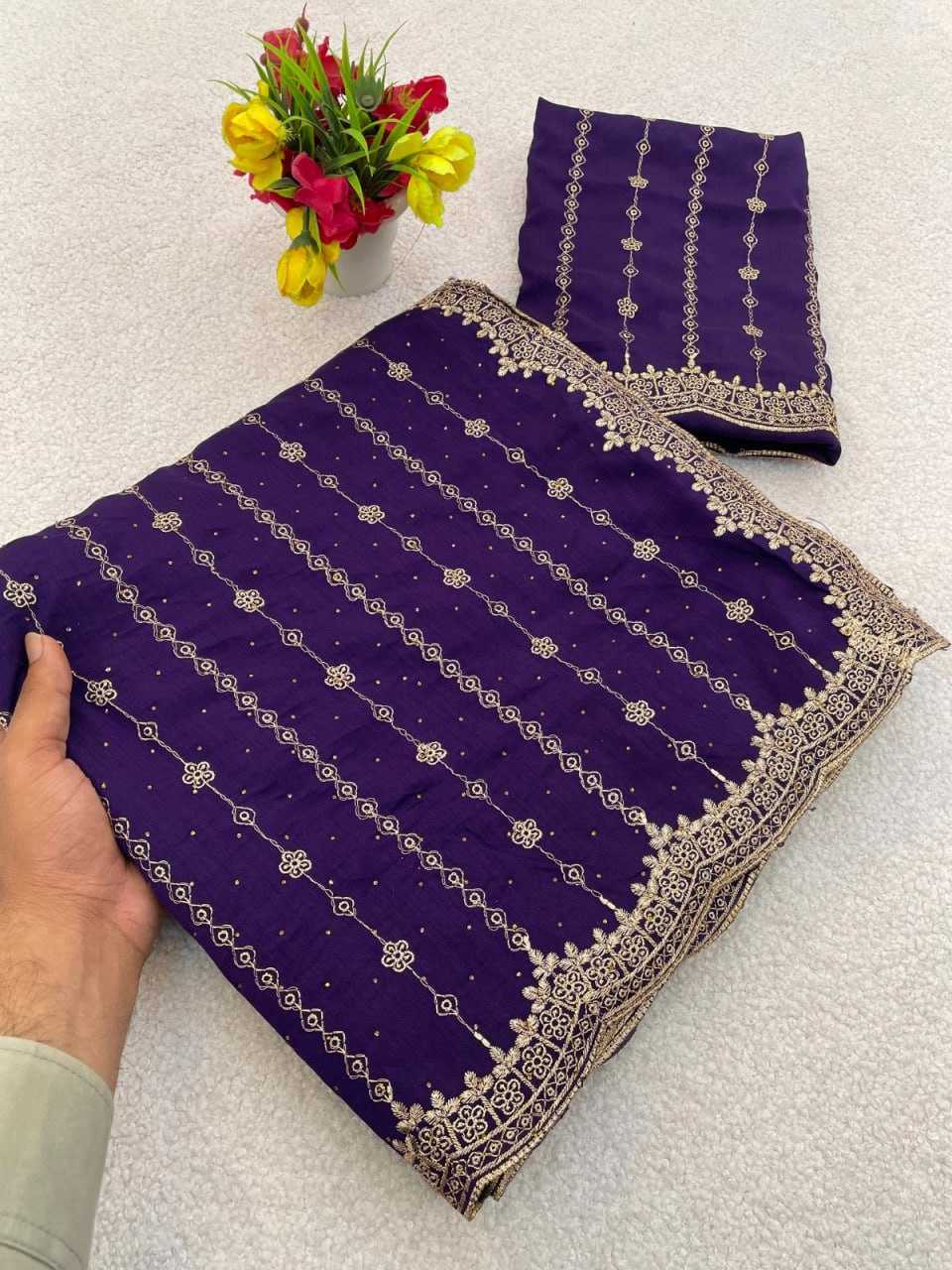 Ynf Vichitra Silk KESH651 Manki Sarees Wholesale Designer Sarees Zari Border Sarees Traditional Sarees Manufacturer- Kapda Export