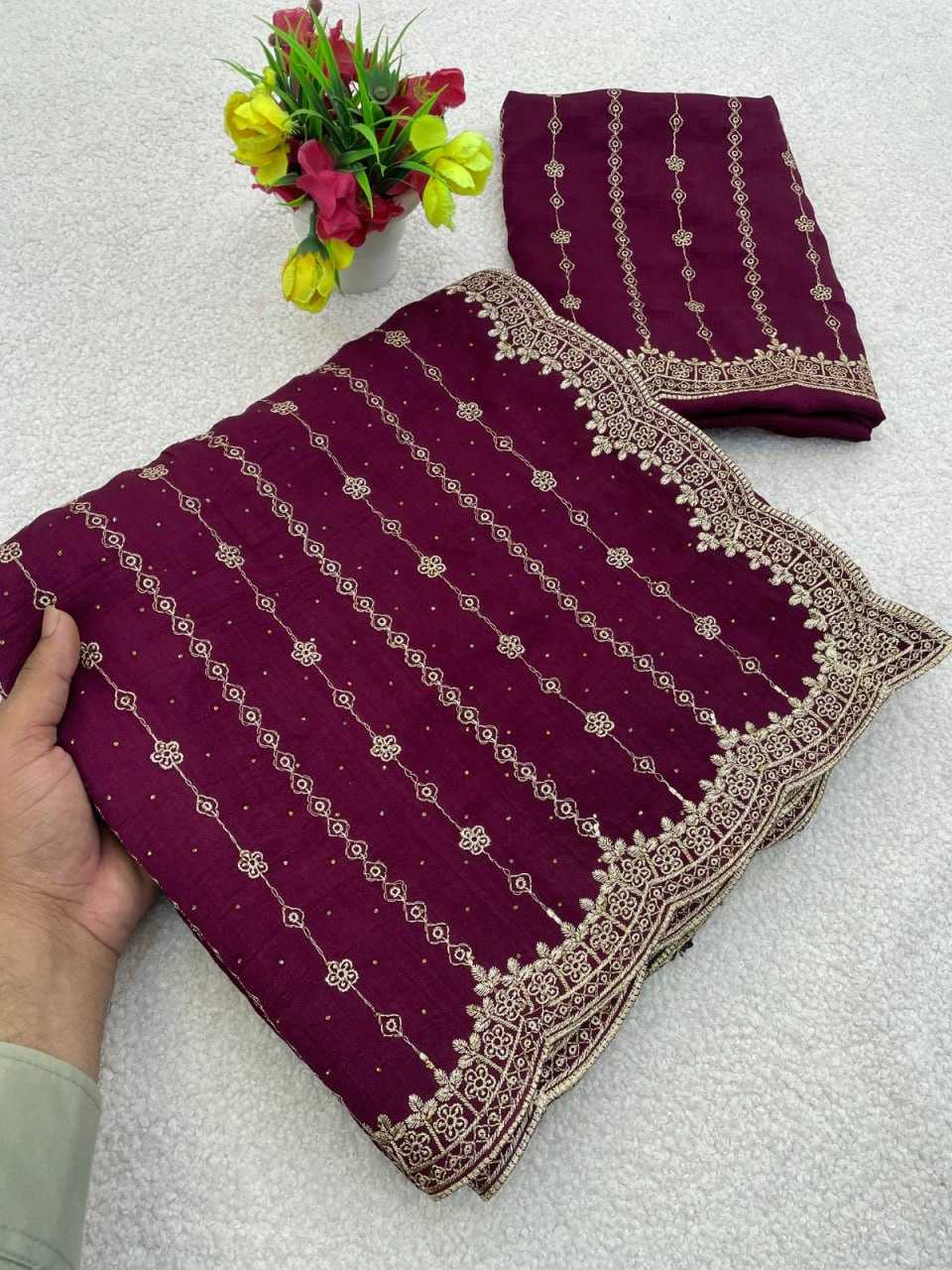 Ynf Vichitra Silk KESH651 Manki Sarees Wholesale Designer Sarees Zari Border Sarees Traditional Sarees Manufacturer- Kapda Export