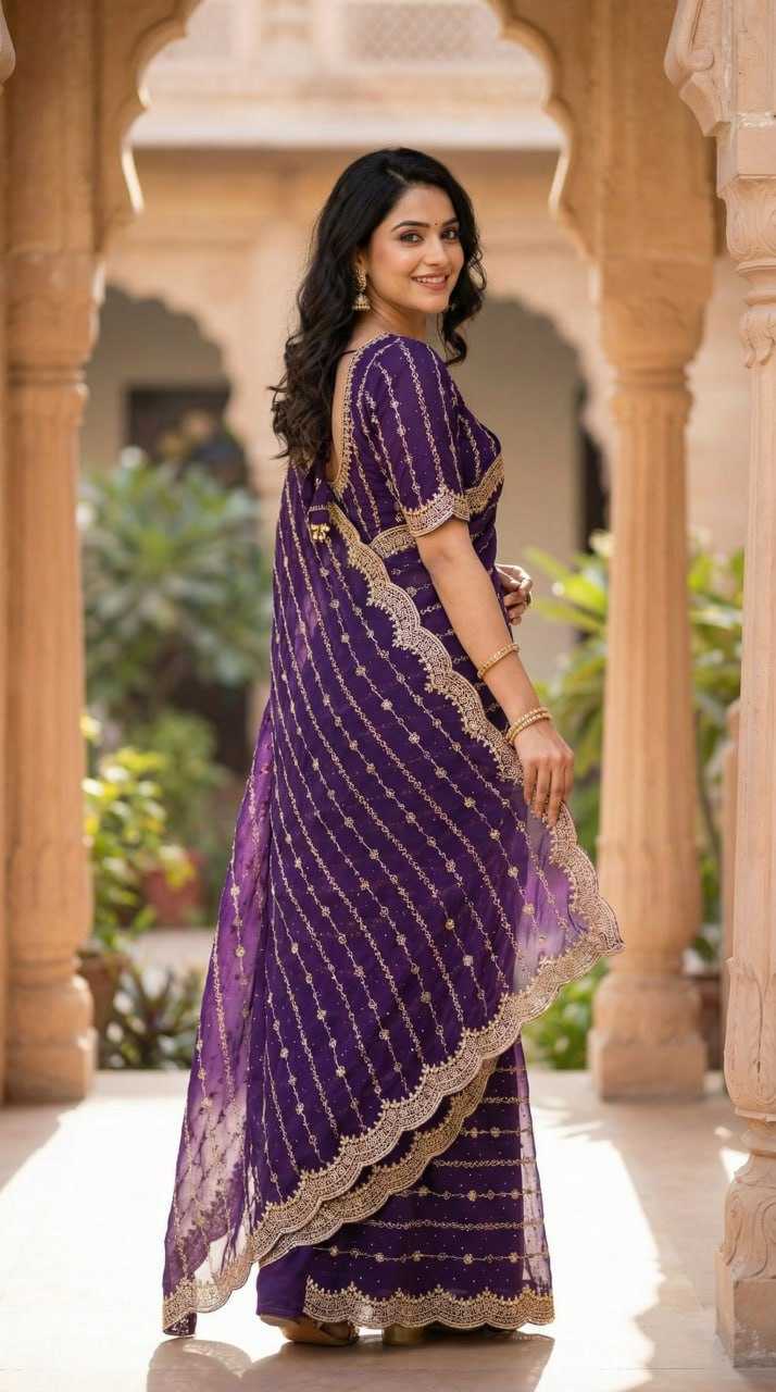 Ynf Vichitra Silk KESH651 Manki Sarees Wholesale Designer Sarees Zari Border Sarees Traditional Sarees Manufacturer- Kapda Export