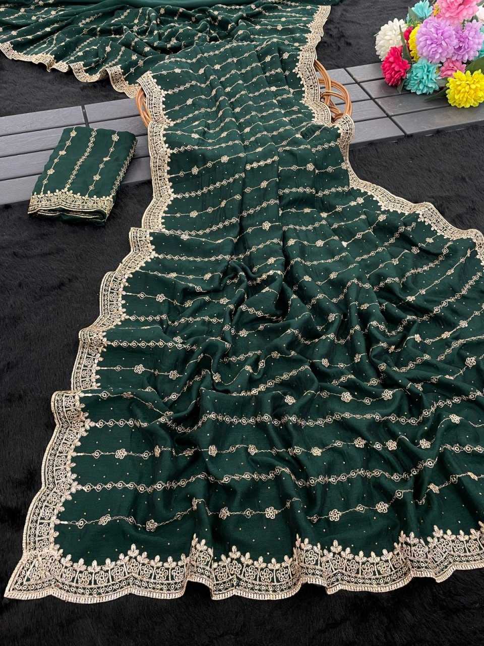 Ynf Vichitra Silk KESH651 Manki Sarees Wholesale Designer Sarees Zari Border Sarees Traditional Sarees Manufacturer- Kapda Export