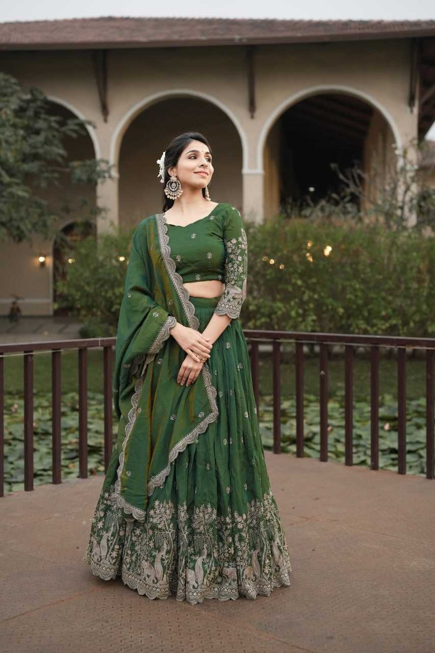 Ynf Vichitra Silk RIN119 8215 Lehengas Wholesale Designer Lehenga Wedding Lehenga Embroidered Lehenga Manufacturer- Kapda Export