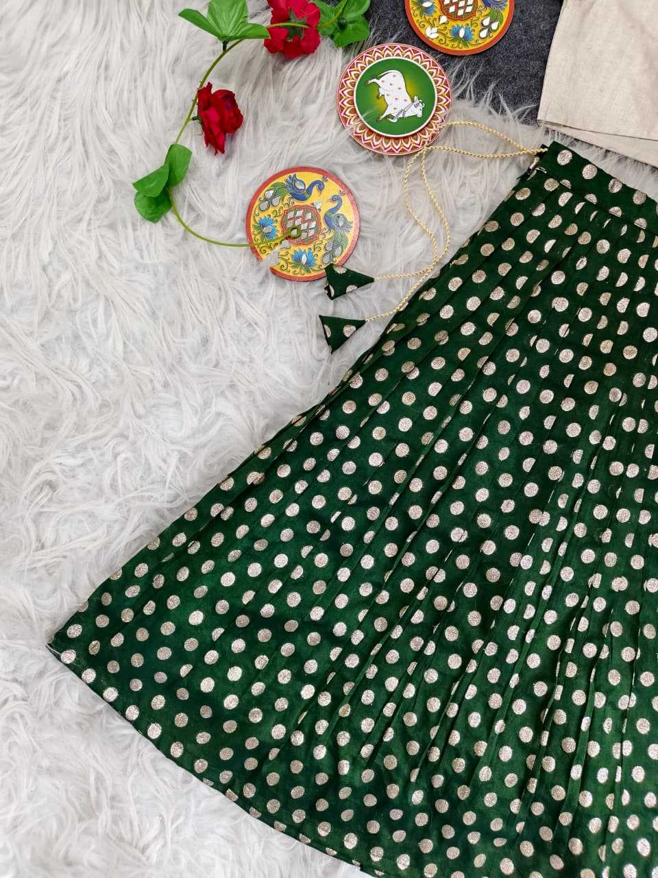 Ynf Viscose KESH249 2135-41 Kids Wear Festive Collections Wholesale Kids Lehenga Choli Kids Festive Wear Kids Party Wear Ethnic Manufacturer- Kapda Export