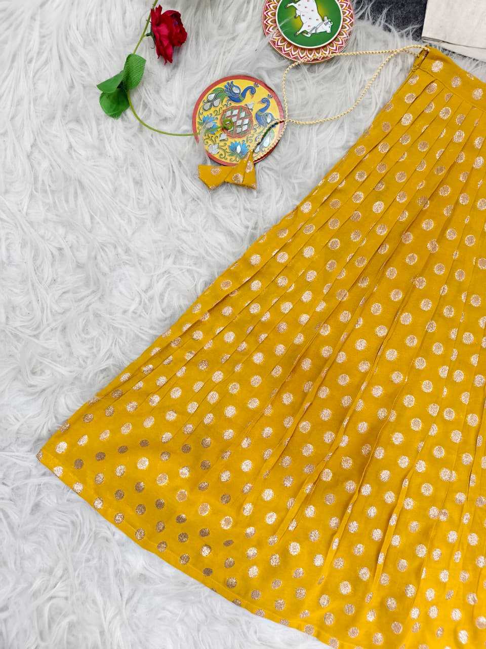 Ynf Viscose KESH249 2135-41 Kids Wear Festive Collections Wholesale Kids Lehenga Choli Kids Festive Wear Kids Party Wear Ethnic Manufacturer- Kapda Export