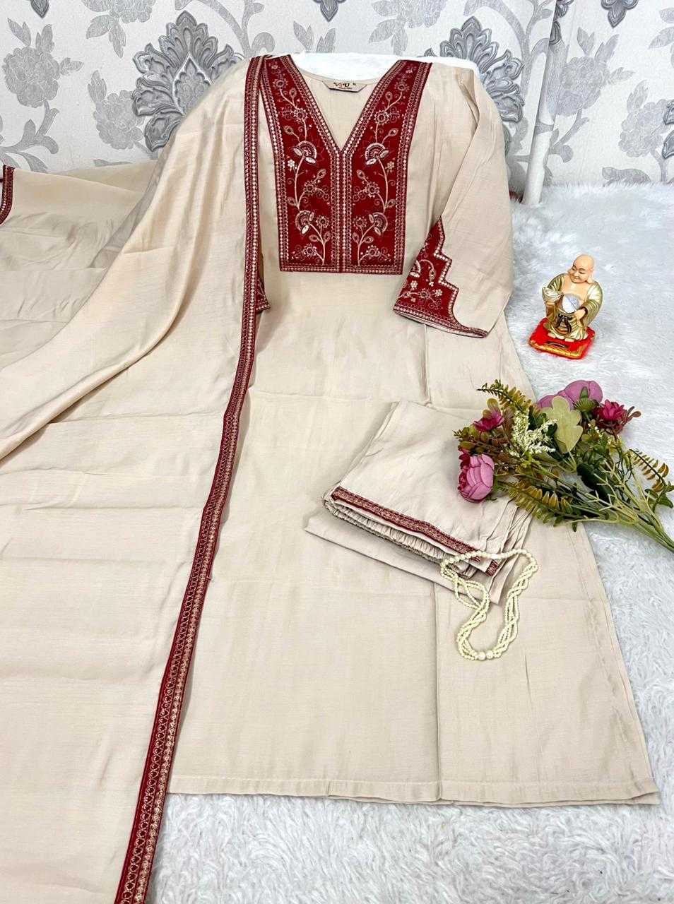 Ynf Viscose KESH594 Aadhira Kurti Plus Size Collections Wholesale Designer Kurtis Embroidered Kurtis Kurti With Pants Manufacturer- Kapda Export