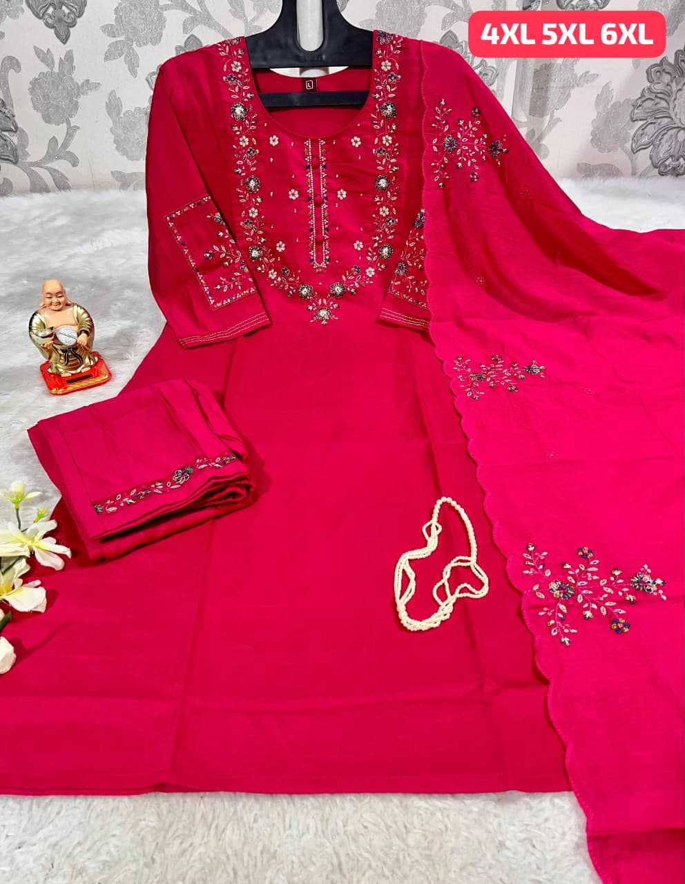 Ynf Viscose KESH594 Nafisa Kurti Plus Size Collections Wholesale Designer Kurtis Fancy Kurti Kurti With Pants Manufacturer- Kapda Export