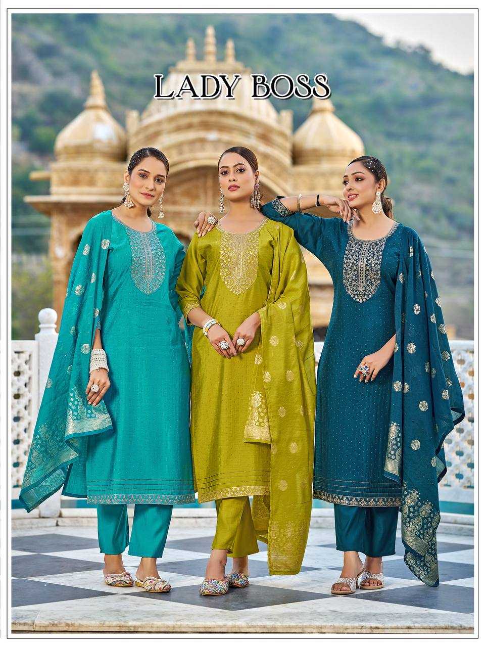 Ynf Viscose RIN131 LADY Suits & Dresses Wholesale Embroidery Suits Straight Cut Suits Designer Suits Manufacturer- Kapda Export