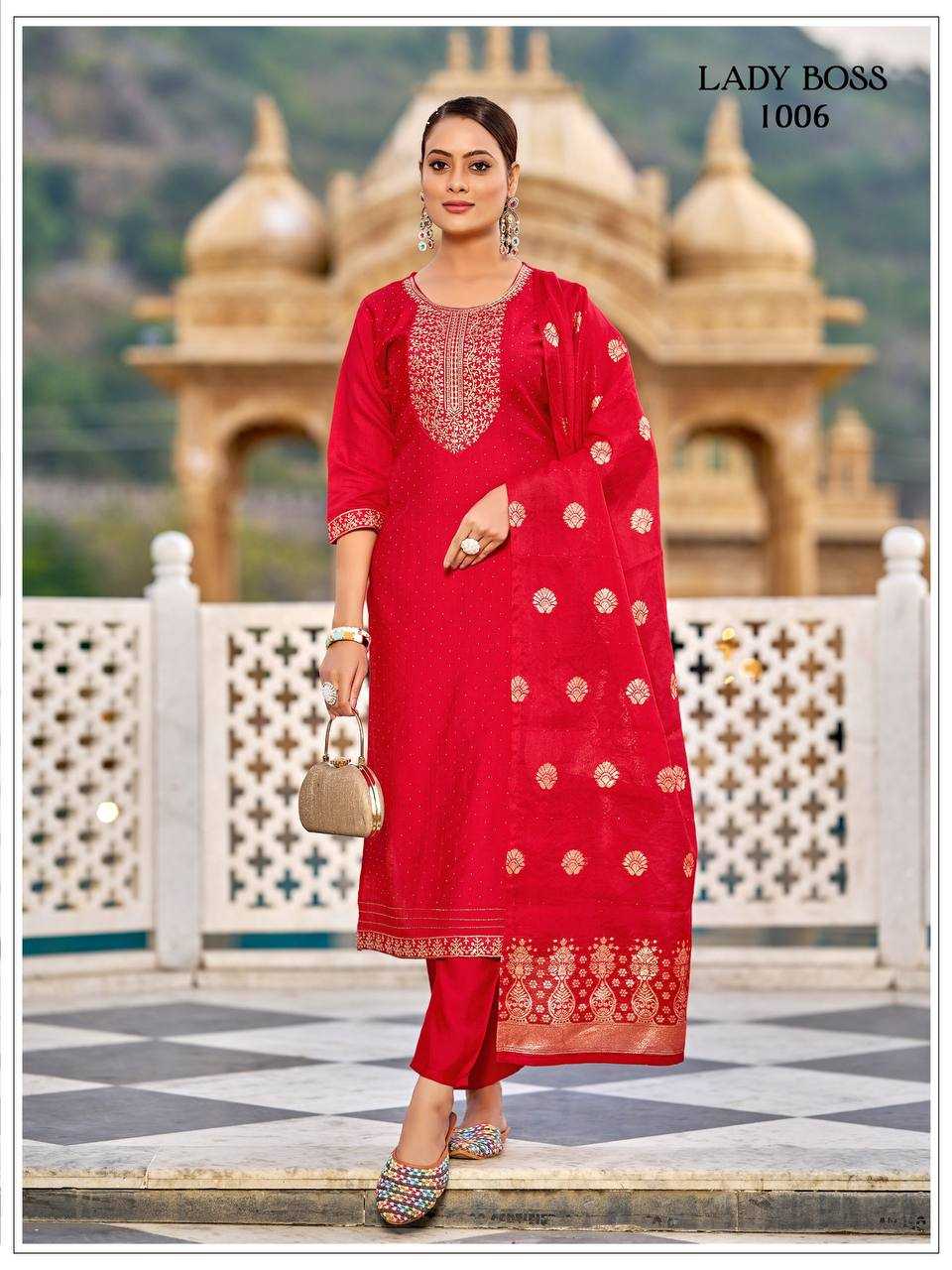 Ynf Viscose RIN131 LADY Suits & Dresses Wholesale Embroidery Suits Straight Cut Suits Designer Suits Manufacturer- Kapda Export