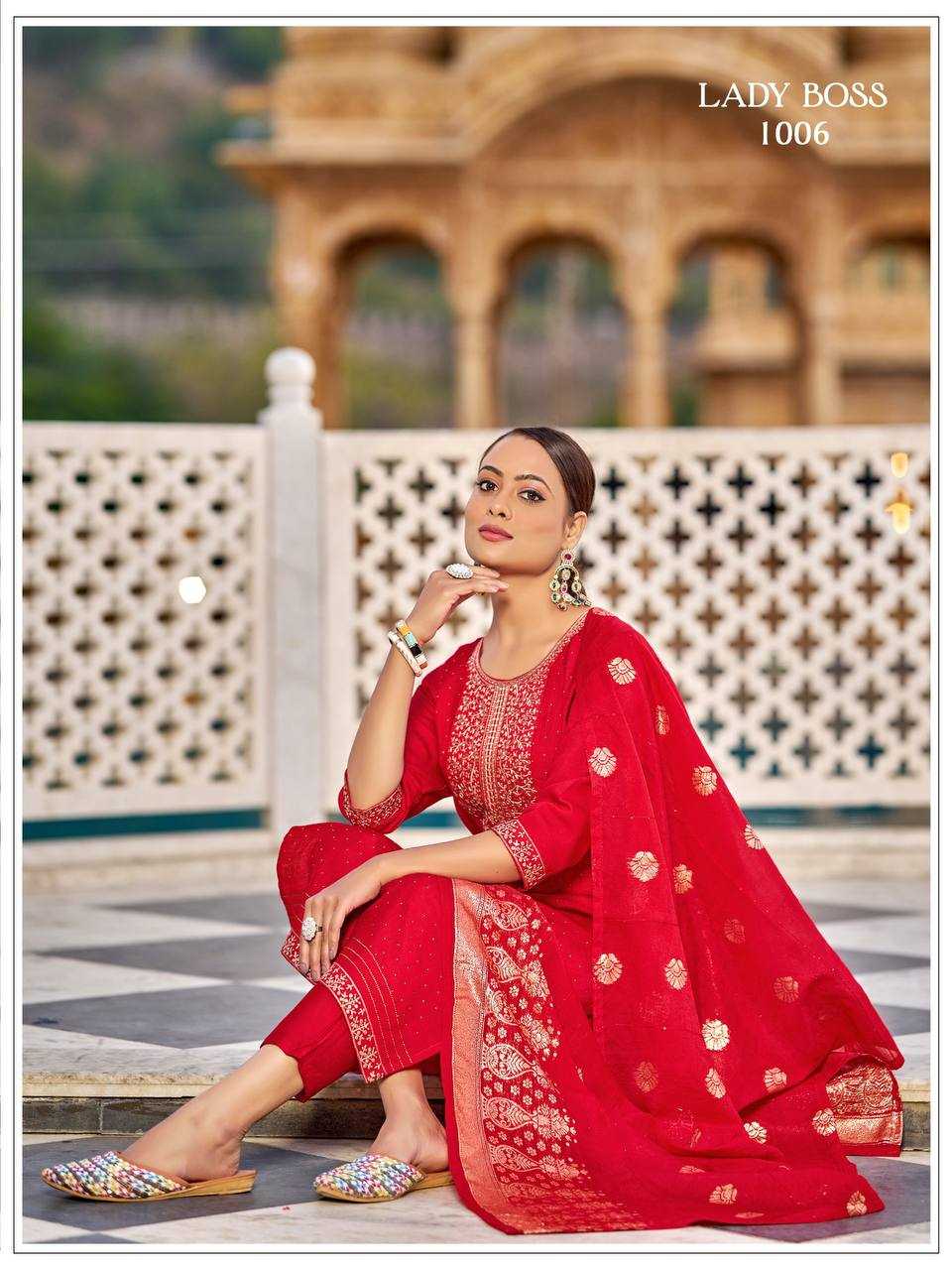 Ynf Viscose RIN131 LADY Suits & Dresses Wholesale Embroidery Suits Straight Cut Suits Designer Suits Manufacturer- Kapda Export