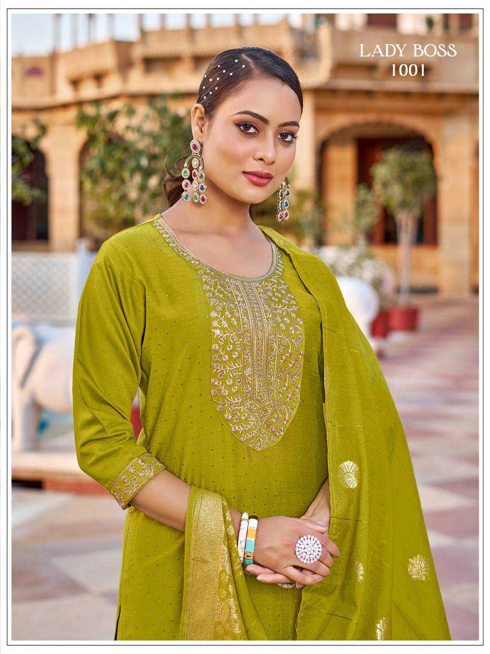 Ynf Viscose RIN131 LADY Suits & Dresses Wholesale Embroidery Suits Straight Cut Suits Designer Suits Manufacturer- Kapda Export