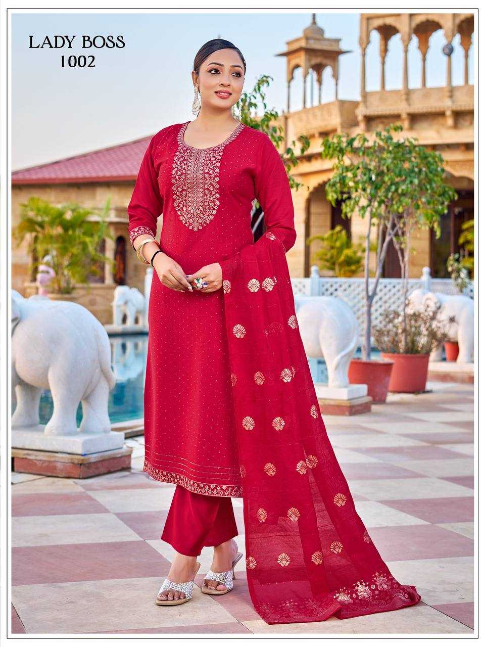 Ynf Viscose RIN131 LADY Suits & Dresses Wholesale Embroidery Suits Straight Cut Suits Designer Suits Manufacturer- Kapda Export